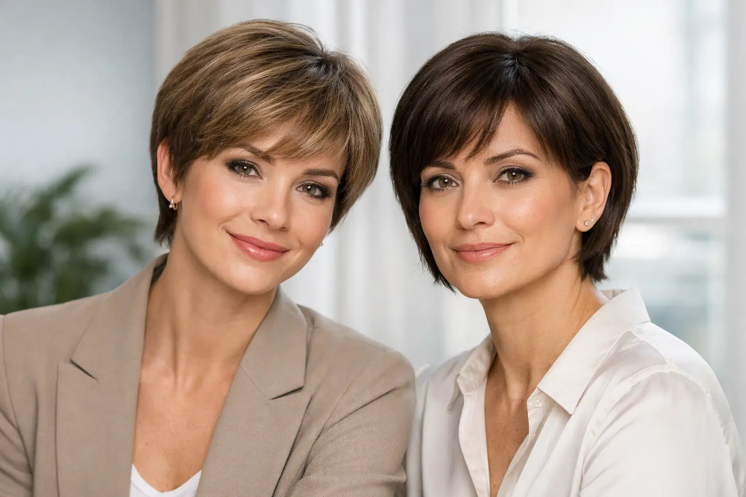 Peruci scurte pentru look natural: cum alegi