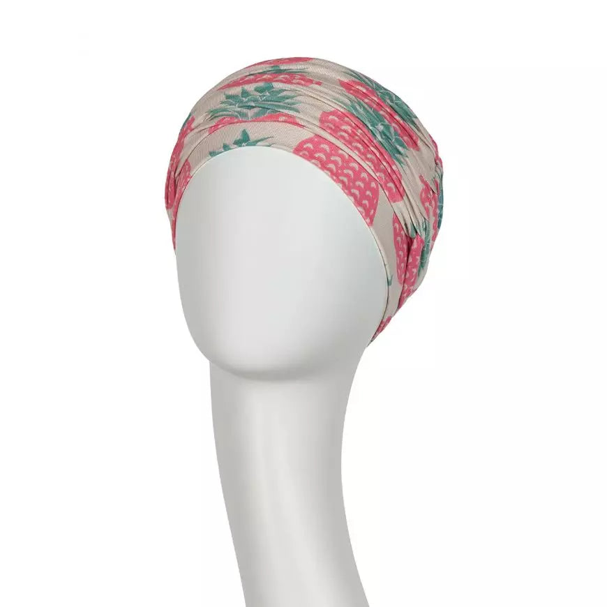 Turban Karma - Pineapple Print - peruciprofesionale