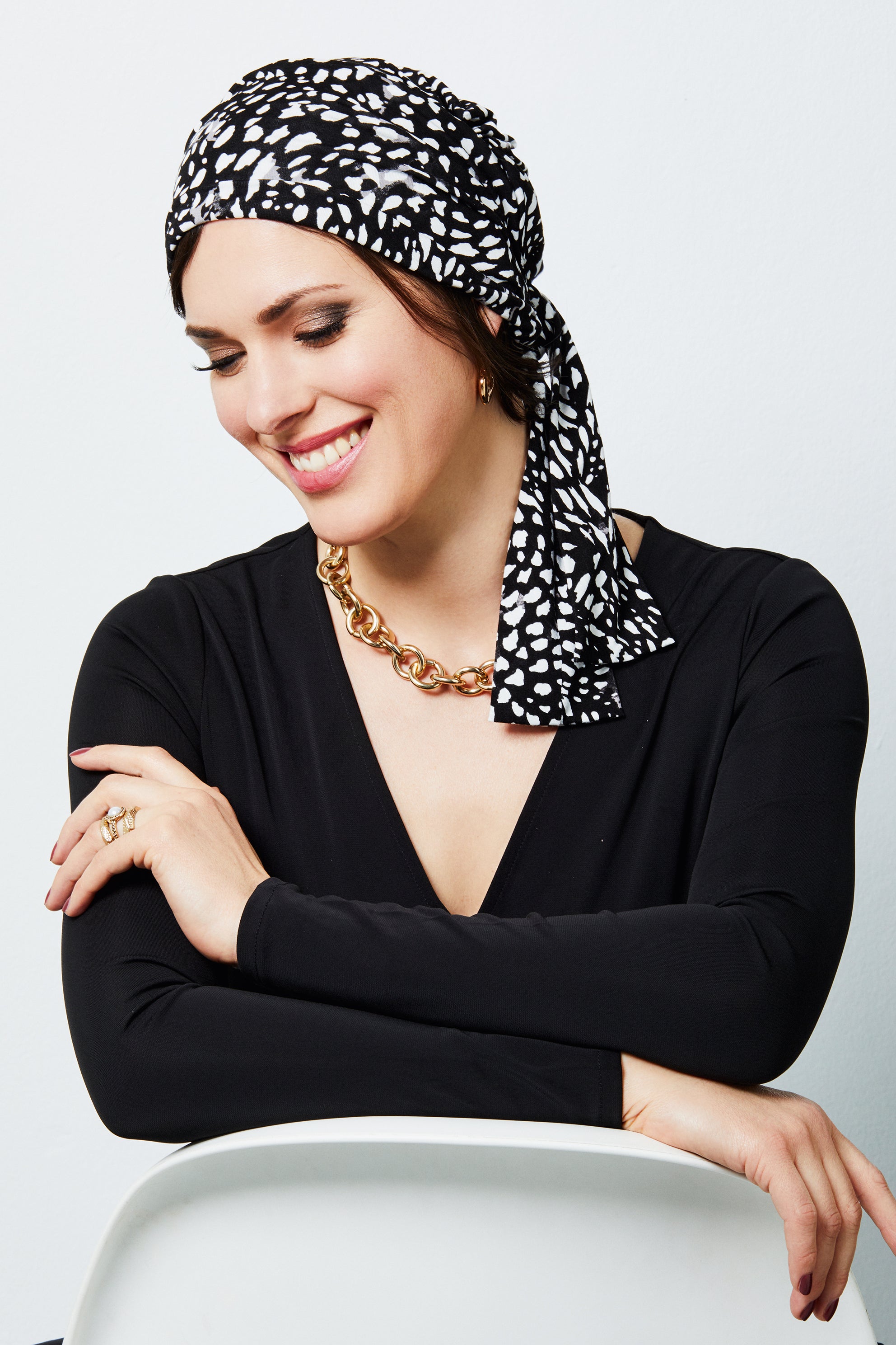 Turban Madrid Print - peruciprofesionale