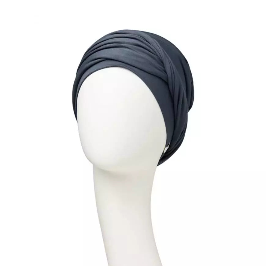 Turban Shakti  - Albastru - peruciprofesionale