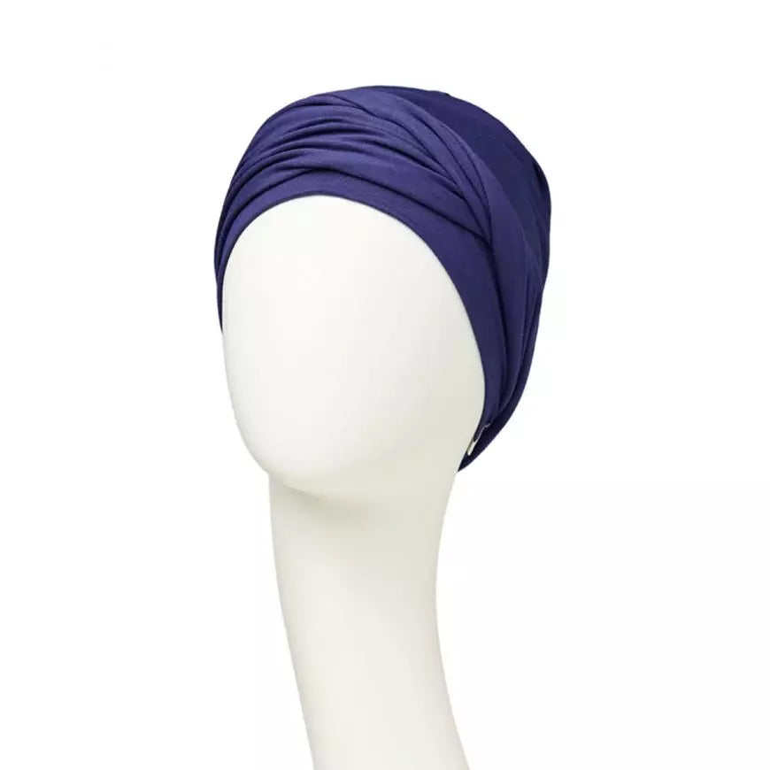 Turban Shakti  - Albastru Inchis - peruciprofesionale