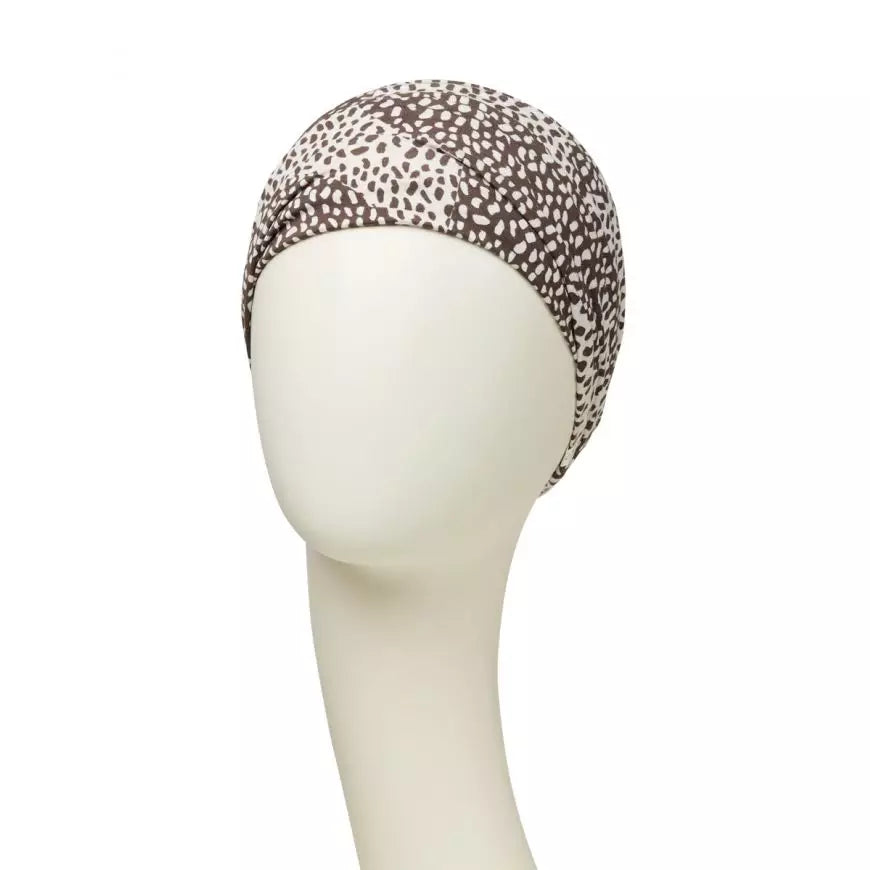 Turban Amia - Patchwork Leo - peruciprofesionale