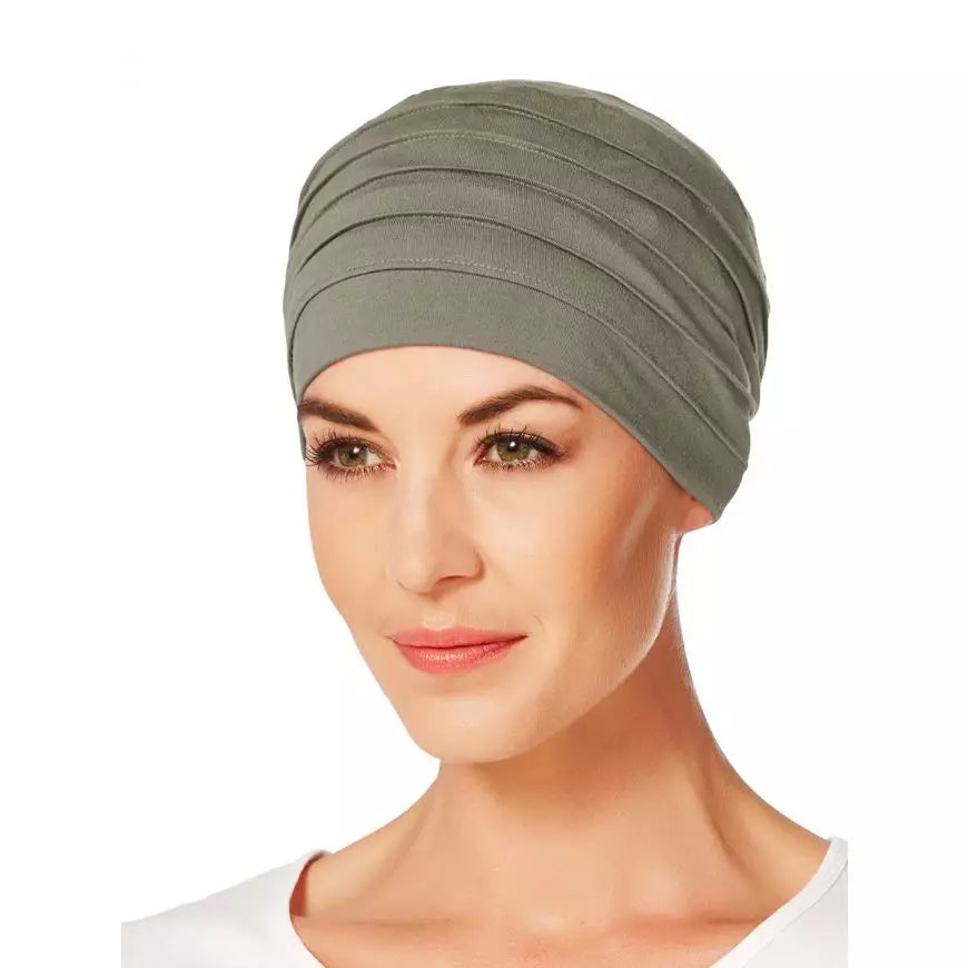 Turban Yoga - Maro-Verde - peruciprofesionale