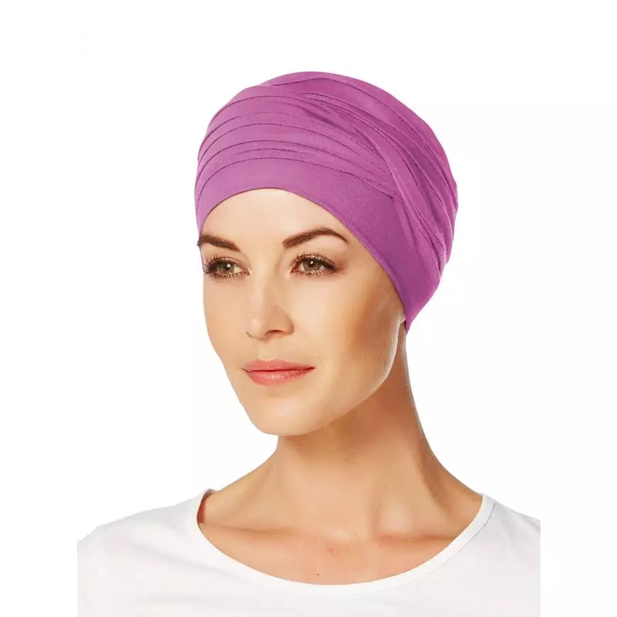 Turban Shanti - Fuchsia - peruciprofesionale