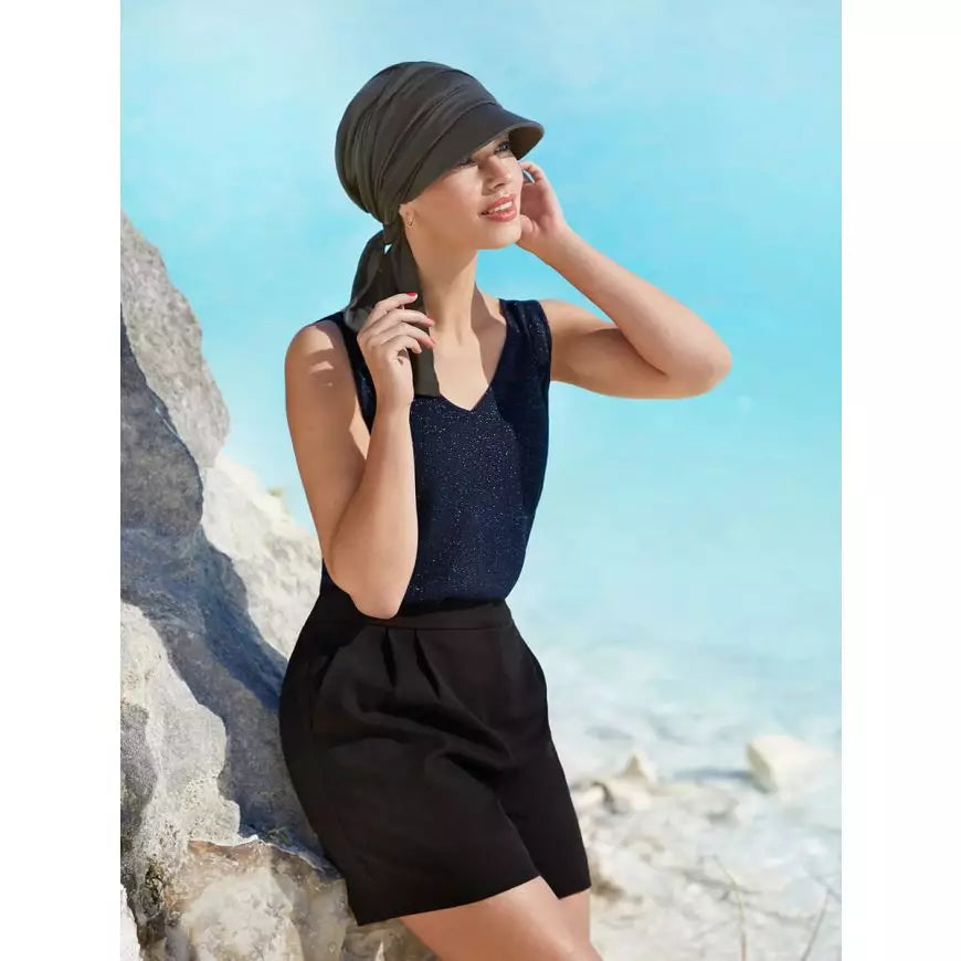 Palarie B.B. Briana Sun Cap - Gri - peruciprofesionale