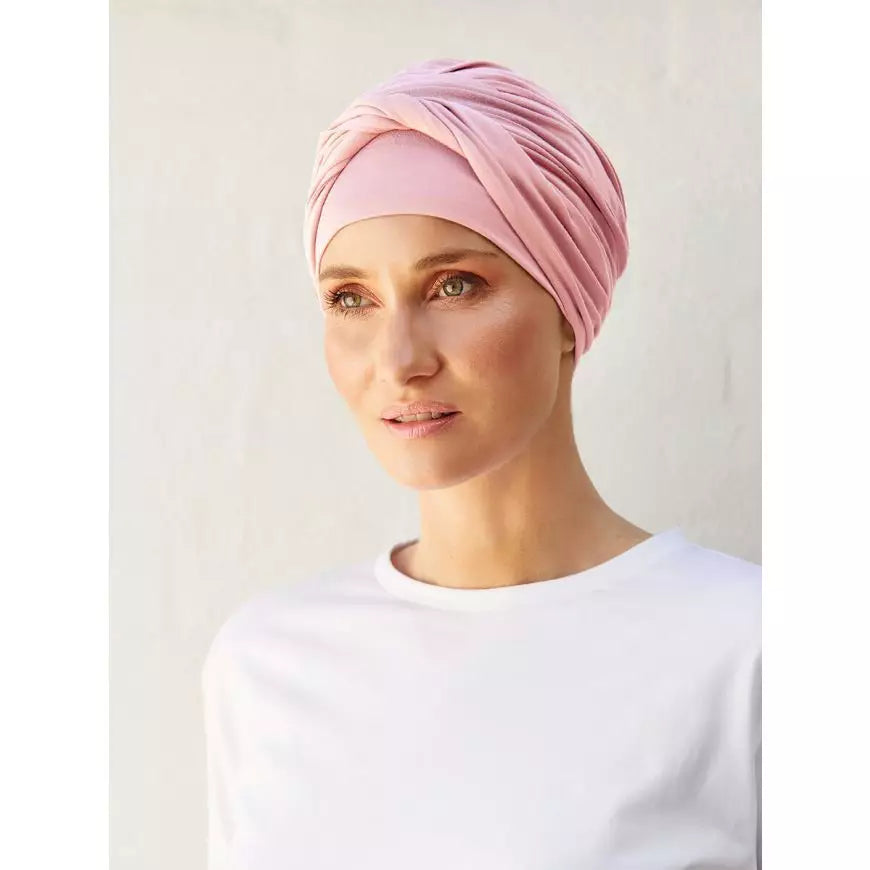 Turban Shakti - Rose Melange - peruciprofesionale