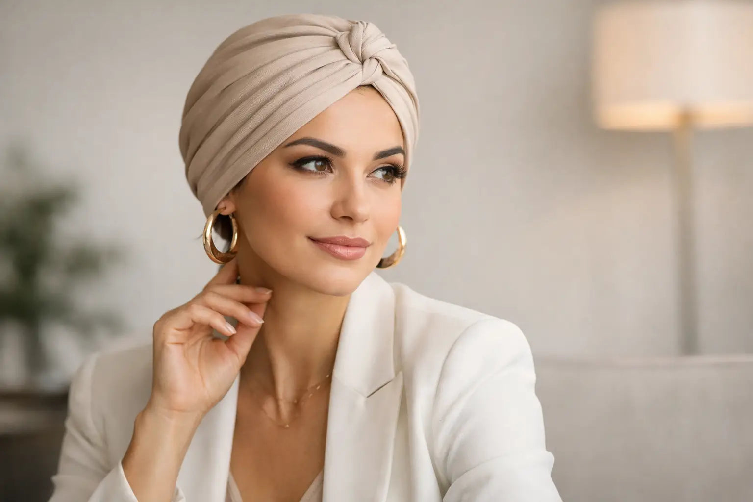 Cum porți un turban elegant, fără efort